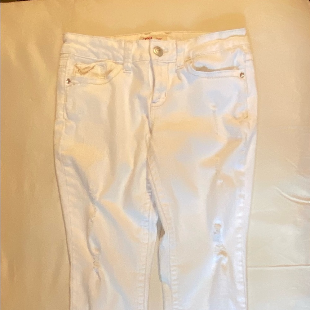 lei stretch jeans with belt
